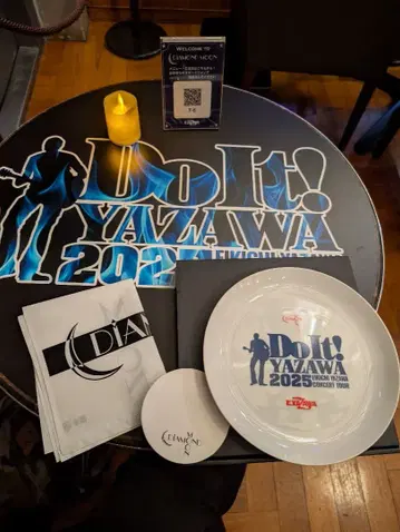 Eikichi Yazawa 2025 콘서트 플레이트, 코스터 외 2종