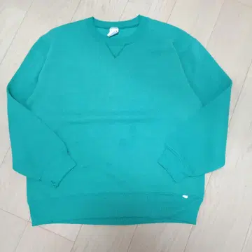 90s 러셀 애슬레틱 USA제 라이트 그린 무지 레어 컬러