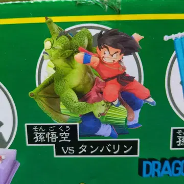 덤 포함 드래곤볼 캡슐 손오공 vs 탬버린