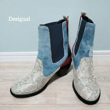 [ 새상품급 ] Desigual CHELSEA PATCH 사이드 고어