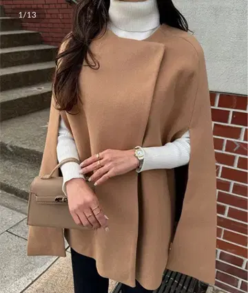 고베 레터스 케이프 코트