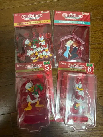 디즈니 크리스마스 오너먼트 제일복권 도날드 데이지