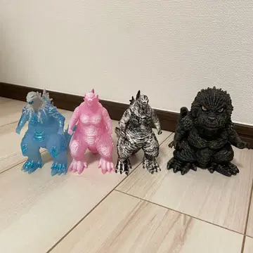 고질라 피규어 4체 세트
