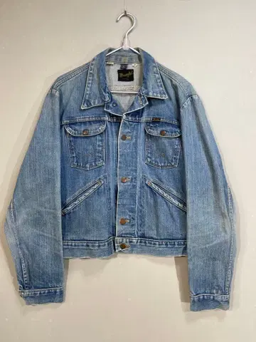 158 US제 빈티지 랭글러 데님 자켓 G자켓 42