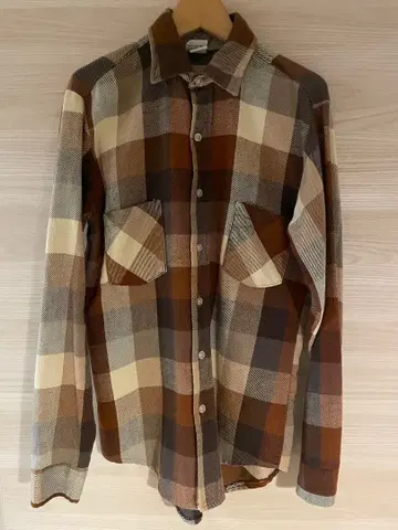 몽고메리 워드 플란넬 플란넬 셔츠