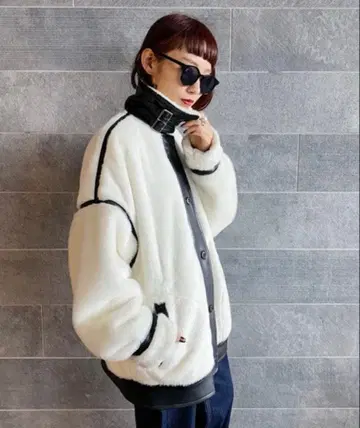 PAGEBOY 에코 퍼 자켓