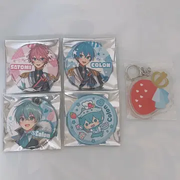 스토푸리 strawberry Prince 코론 사토미 사토코로 캔뱃지