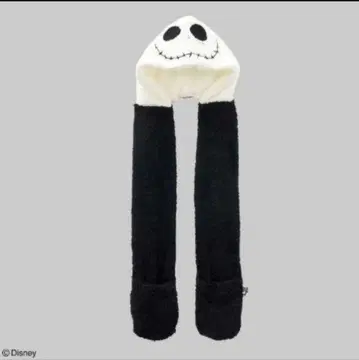 디즈니 후드 부착 머플러 나이트메어 비포 크리스마스 잭