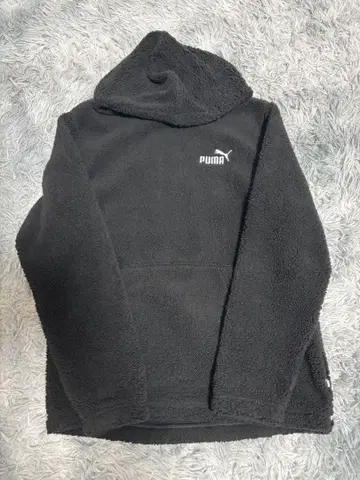 PUMA 플리스 자켓 블랙
