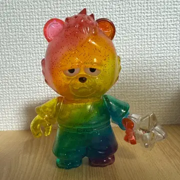 모모지로 소프트 비닐 레인보우