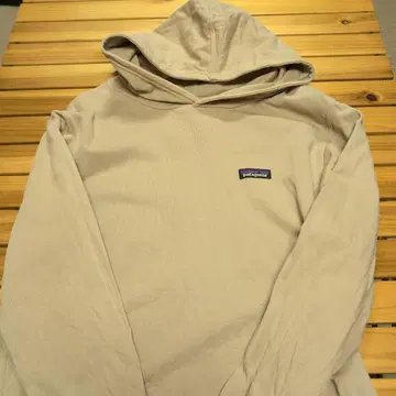 patagonia 후드 부착 후드티 베이지