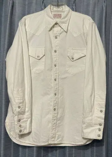 BONCOURA 코튼 웨스턴 셔츠 풀 스냅