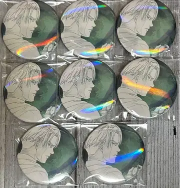 진격의 거인 오로라 캔뱃지 8개 세트