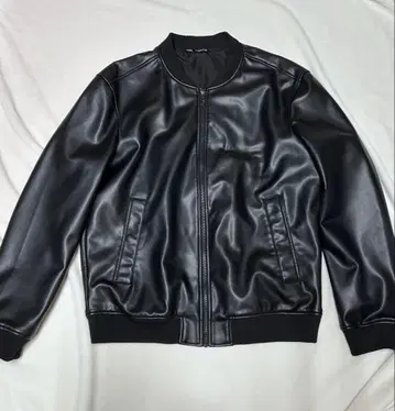 가죽 블루종 자켓 남성용 XL