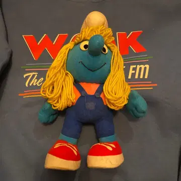 스머페트: 빈티지 봉제 인형 1996 이번 주말까지 세일