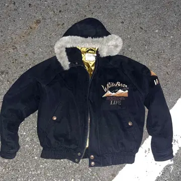 White Bear 후드 부착 자켓