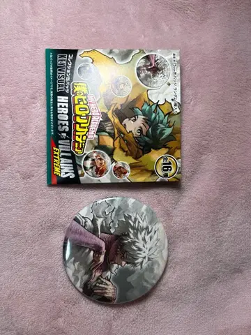 나의 히어로 아카데미아 원화전 캔뱃지 다비