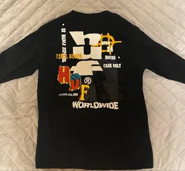 HUF 그래픽 프린트 긴팔 티셔츠