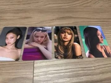 BLACKPINK 블랙 핑크 한국 콘서트 포토 카드 4장 세트