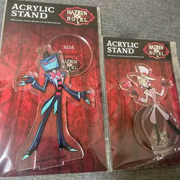 새상품 해즈빈 호텔 아크릴 스탠드 루시퍼 복스