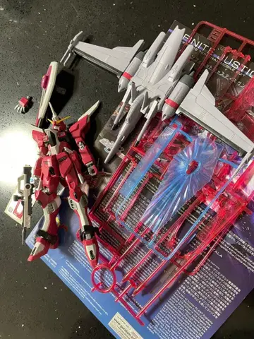 건담 프라모델 hg 인피니트 저스티스식