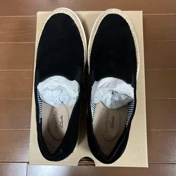 Clarks Collection 블랙 슬립온