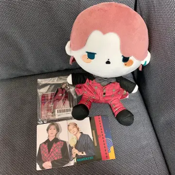 MeseMoa. 니반센지 봉제 인형 아크릴 스탠드 트레이딩 카드 세트