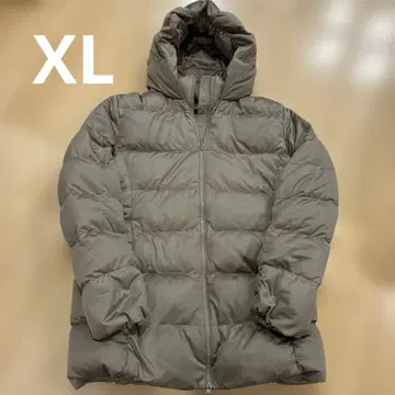 유니클로 다운 자켓 XL 그레이지
