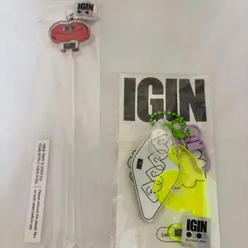 IGIN 마들러 키링 세트
