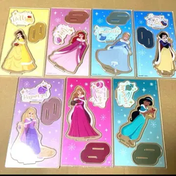 아크릴 스탠드 디즈니 프린세스 크리스마스 다이소 풀컴프 2