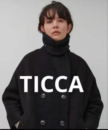 [컨디션 최상] TICCA 티카 텐트 코트 블랙