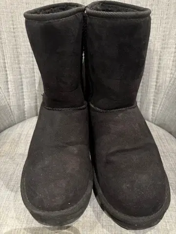 블랙 어그 부츠 VANS 26cm