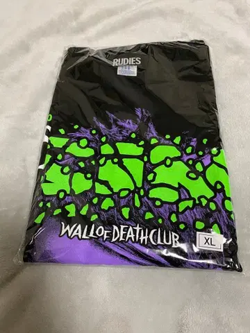 SiM RUDIE'S WALL OF DEATH CLUB 티셔츠 XL
