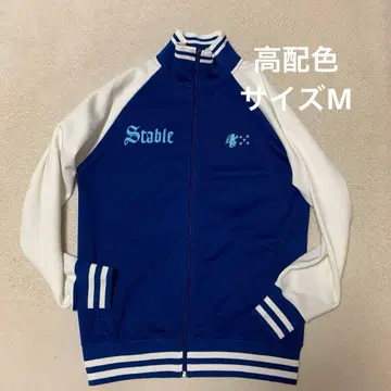 [ 좋은 배색 ] Movenpick 트랙 자켓 저지 상의 하이넥 M