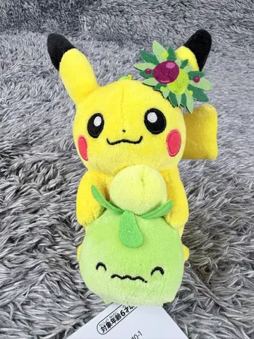 카라비너 부착 마스코트 피카츄 & 미니브 포켓몬 센터 카가와