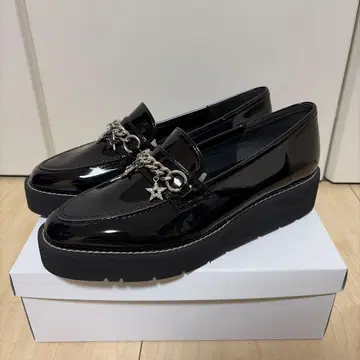 JIHYANG 참 포함 통굽 로퍼 25cm 치향