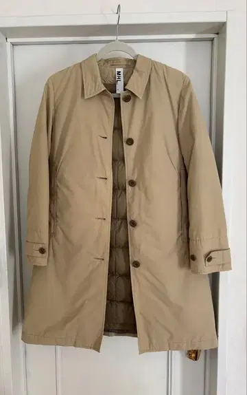 MARGARET HOWELL MHL. 다운 라이너 포함 스텐카라 코트