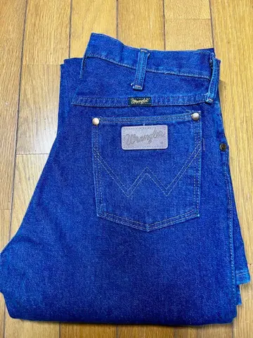 Wrangler 13MWZ USA제 노랑 택 W30 랭글러 빈티지