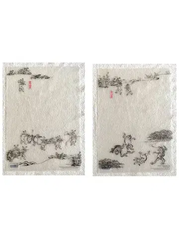 조수기화전 클리어 파일 2매