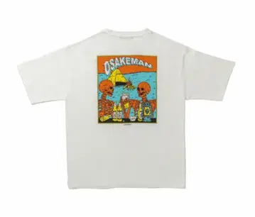 [ 미개봉 새상품 ] 오사케만 T셔츠 화이트 L 사이즈