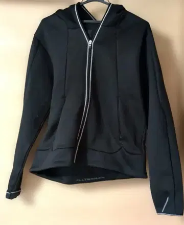 ALTREKAIN 블랙 풀 집업 후드티