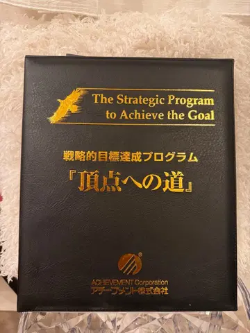 업적 [정점의 길] 전략적 목표 달성 프로그램 I 텍스트 일식