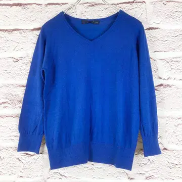 zr340 V넥 긴팔 니트 스웨터 M