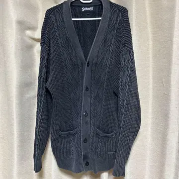 샷 케이블 가디건