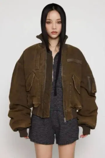 LAGUA GEM BIG POCKET COTTON MA-1