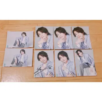 류구조 토미타 유키 브로마이드 세트 (사인 있음)