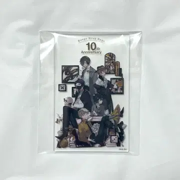 문호 스트레이독스 10주년 기념 클리어 아트보드