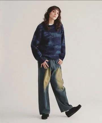 Wishforever 샤기 니트