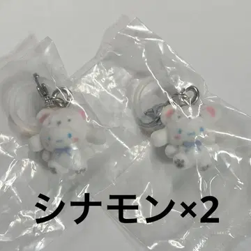산리오 포와포와 스노우 메지루시 액세서리 시나몬 2개 세트