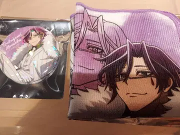 도원암귀 이치방 플라자 토우카 츠키요미 캔뱃지 타월